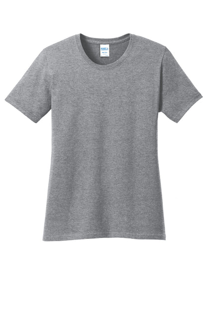 Custom Embroidered Port & Co T-Shirts  in Athletic Heather