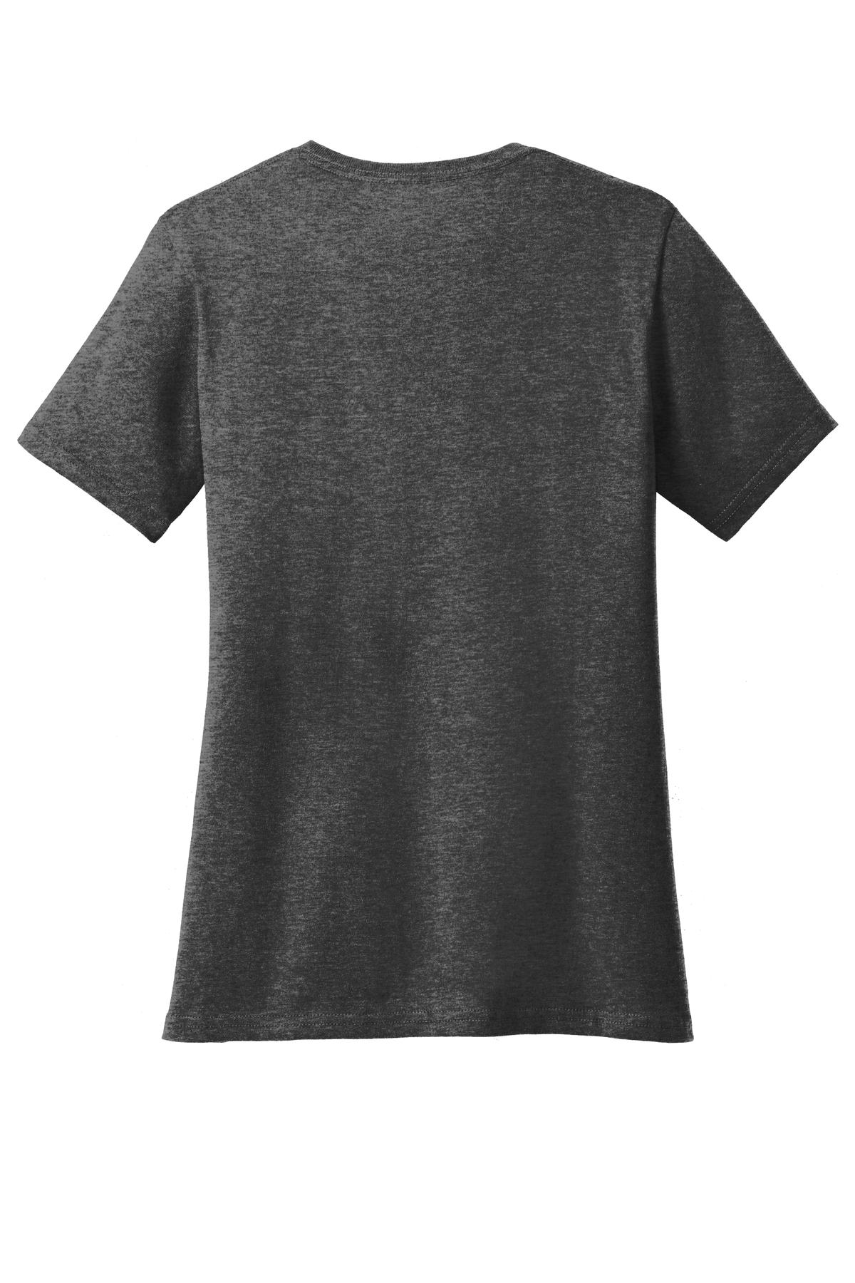 Custom Embroidered Port & Co T-Shirts  in Dark Heather Grey