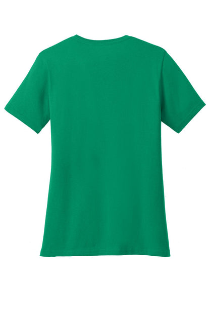 Custom Embroidered Port & Co T-Shirts  in Kelly