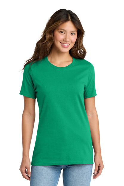 Custom Embroidered Port & Co T-Shirts  in Kelly