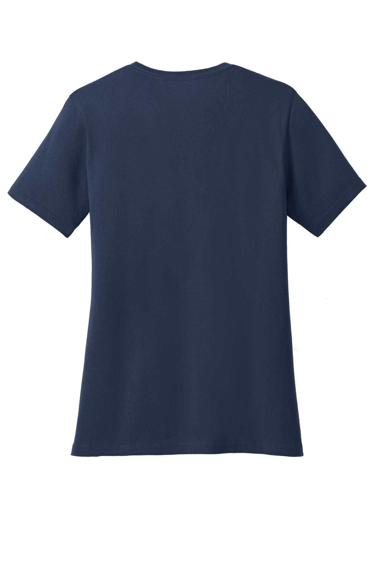 Custom Embroidered Port & Co T-Shirts  in Navy