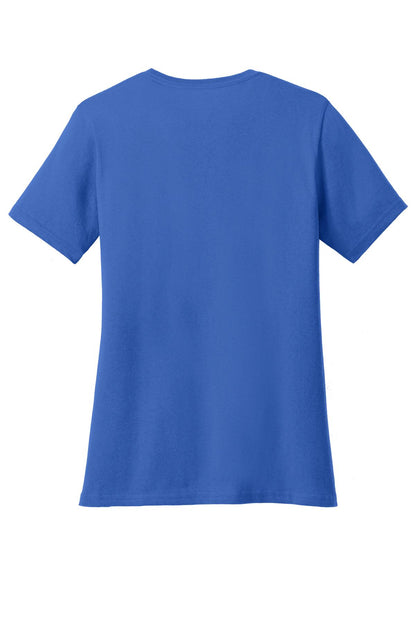 Custom Embroidered Port & Co T-Shirts  in Royal