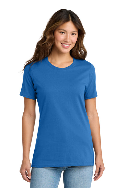 Custom Embroidered Port & Co T-Shirts  in Royal