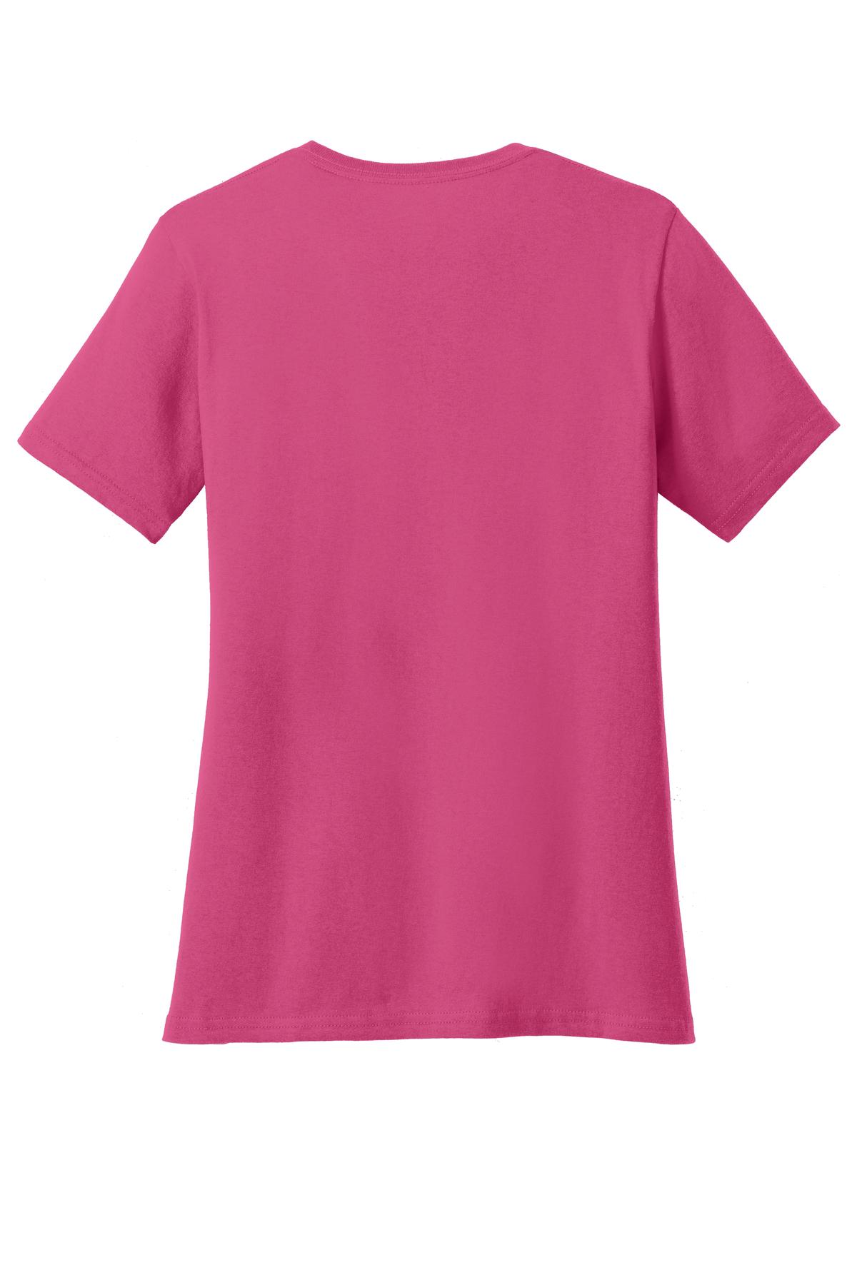 Custom Embroidered Port & Co T-Shirts  in Sangria