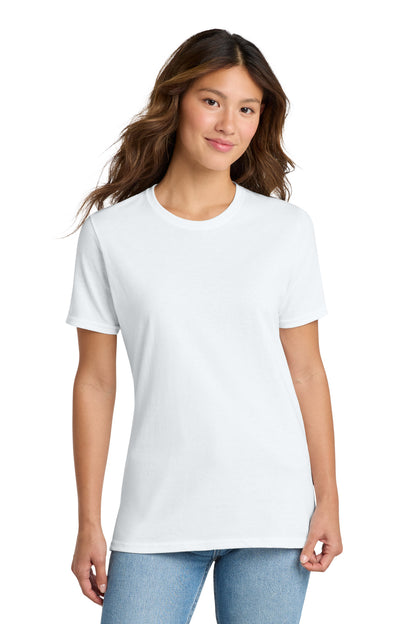 Custom Embroidered Port & Co T-Shirts  in White