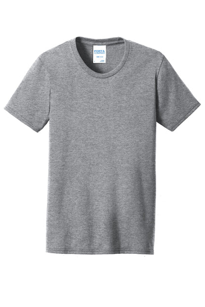 Port & Company Women's Core Blend Tee. LPC55