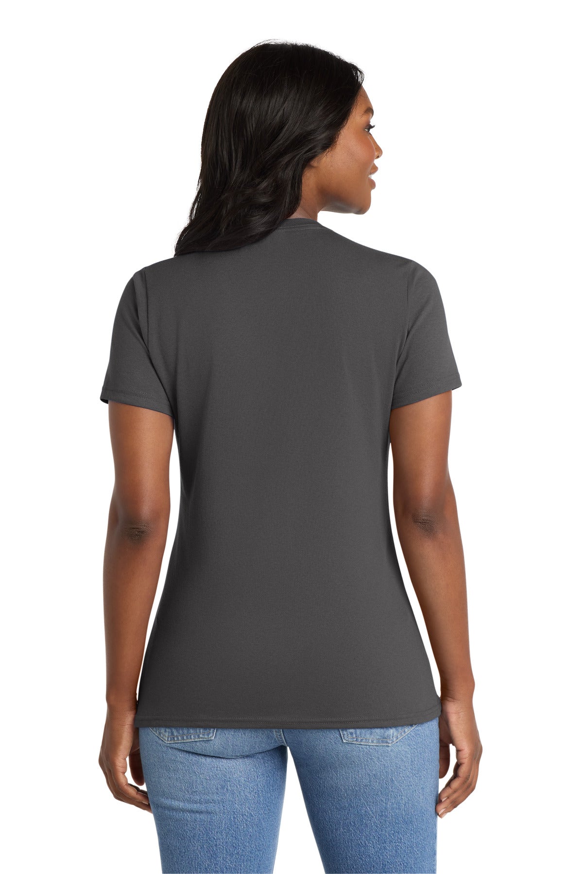 Custom Embroidered Port & Co Clothing in Charcoal