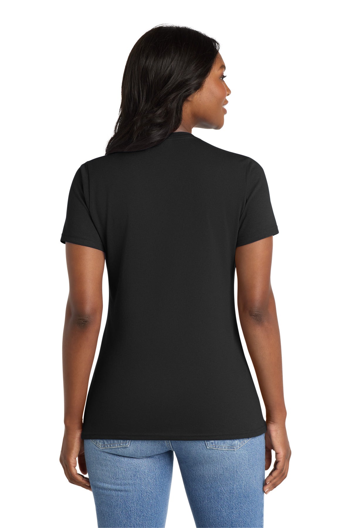 Custom Embroidered Port & Co Clothing in Jet Black