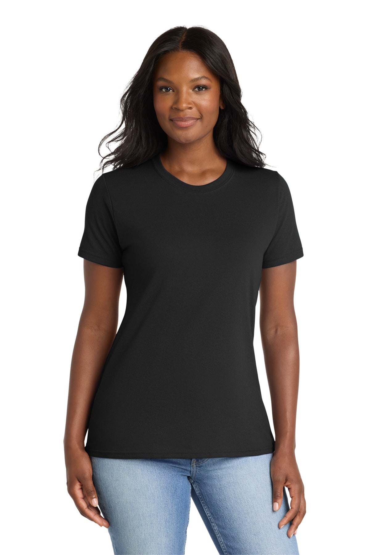 Custom Embroidered Port & Co Clothing in Jet Black