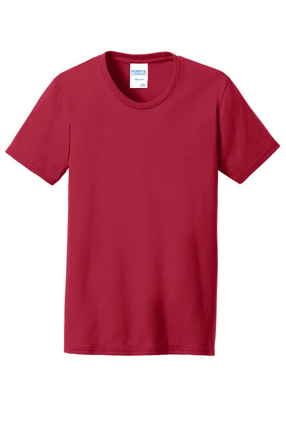 Port & Company Women's Core Blend Tee. LPC55