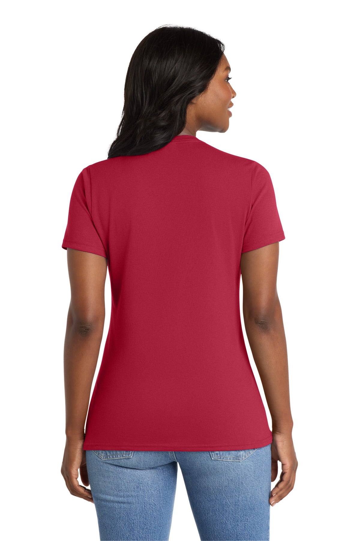Custom Embroidered Port & Co Clothing in Red