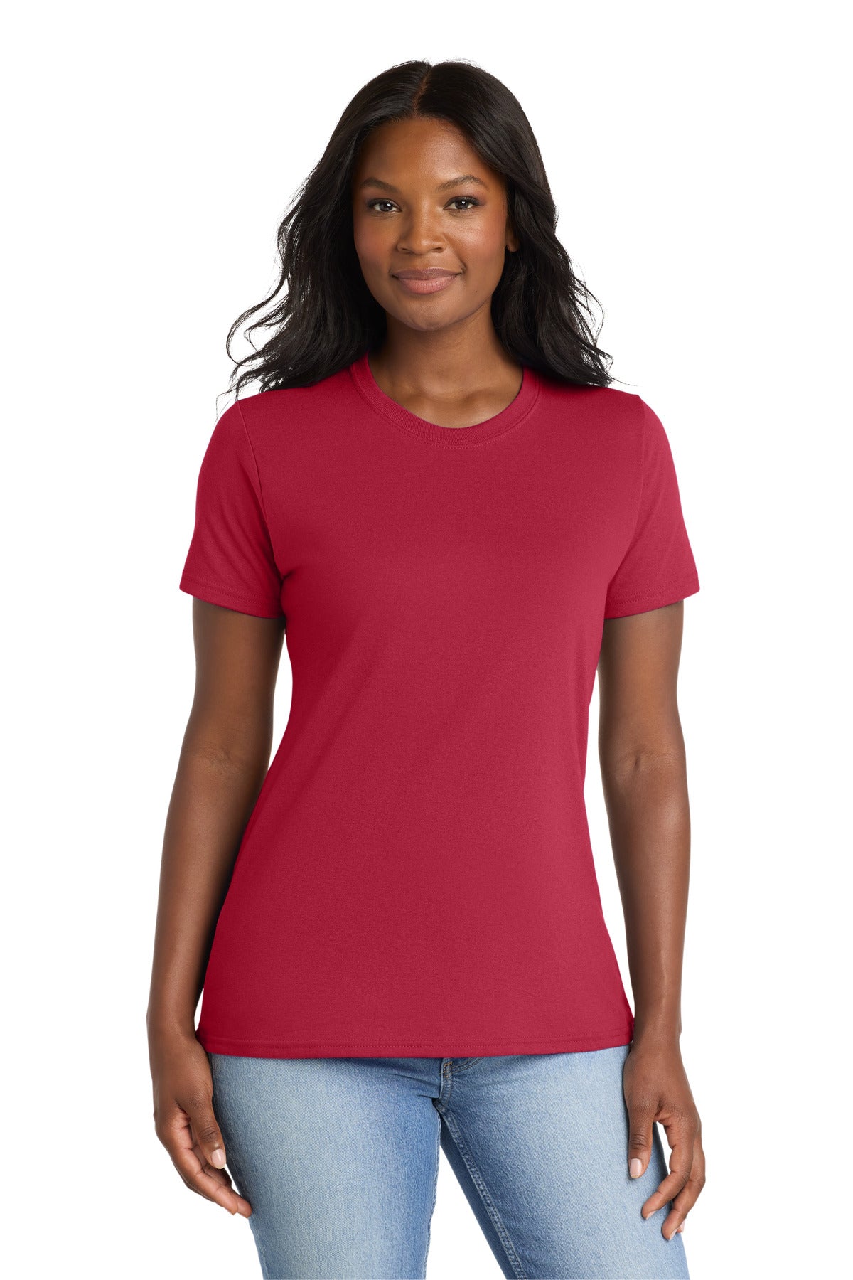 Custom Embroidered Port & Co Clothing in Red