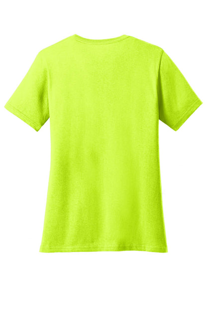 Custom Embroidered Port & Co Clothing in Safety Green