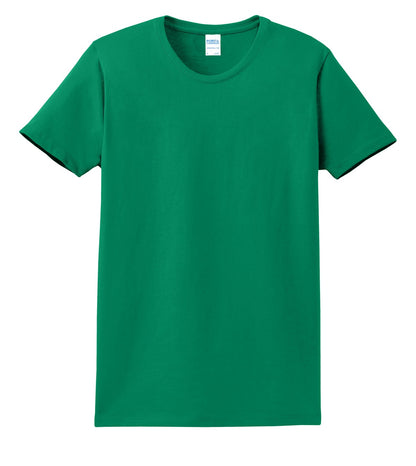 Custom Embroidered Port & Co T-Shirts  in Kelly