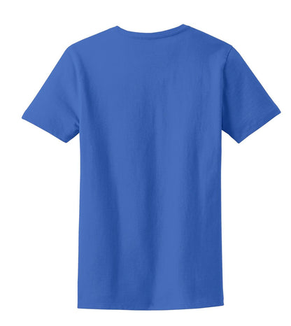 Custom Embroidered Port & Co T-Shirts  in Royal