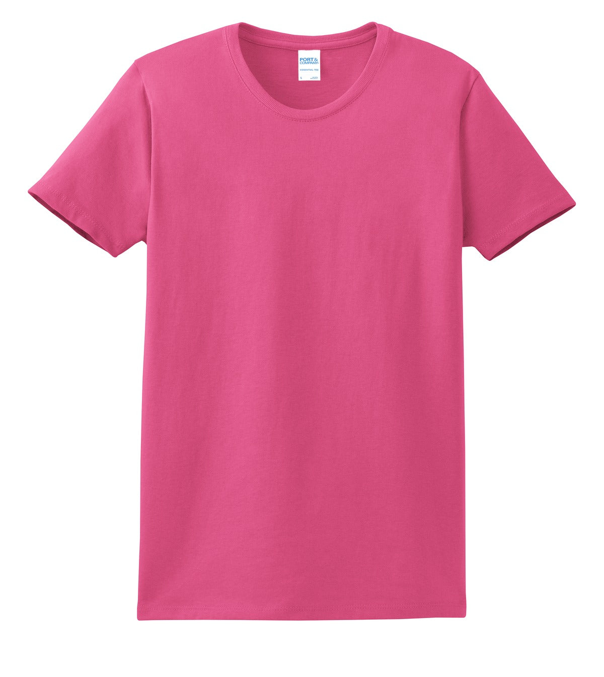 Custom Embroidered Port & Co T-Shirts  in Sangria
