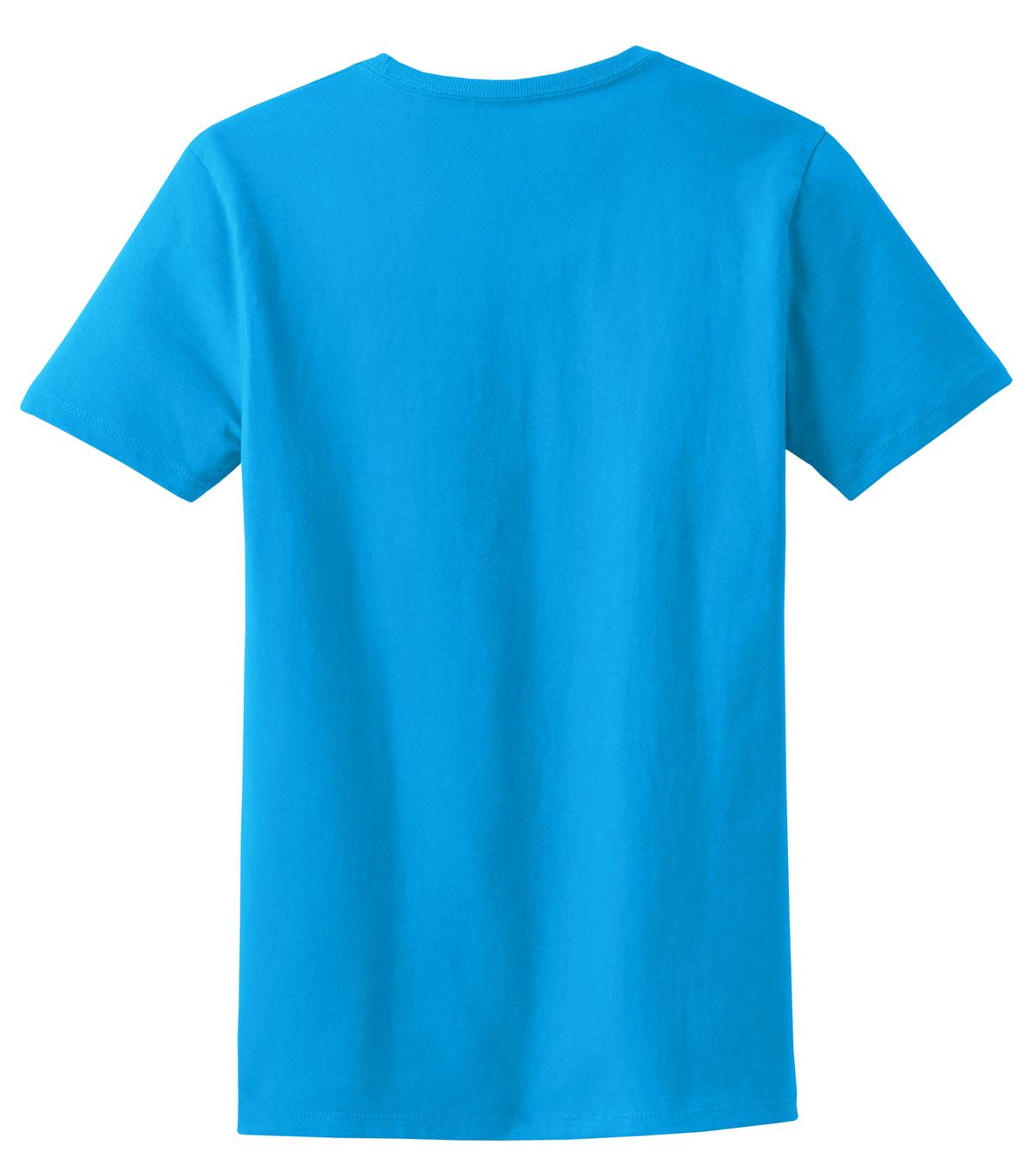 Custom Embroidered Port & Co T-Shirts  in Sapphire