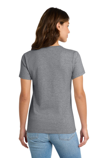 Custom Embroidered Port & Co T-Shirts  in Athletic Heather