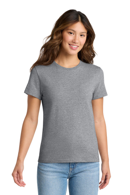 Custom Embroidered Port & Co T-Shirts  in Athletic Heather
