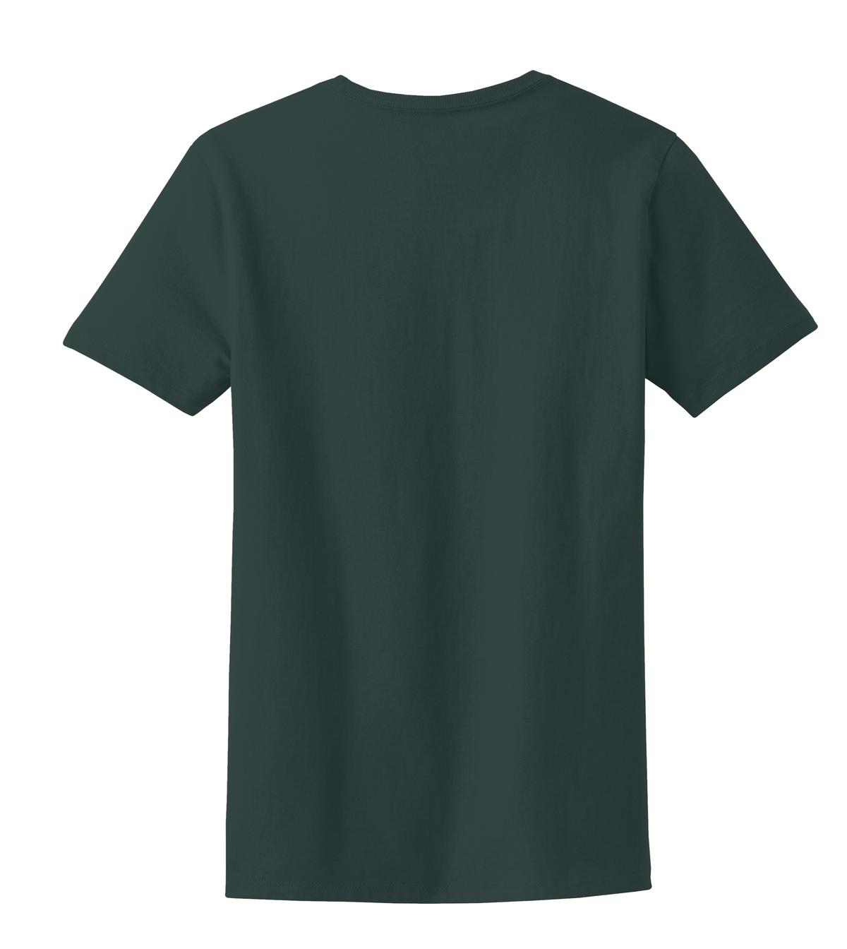 Custom Embroidered Port & Co T-Shirts  in Dark Green