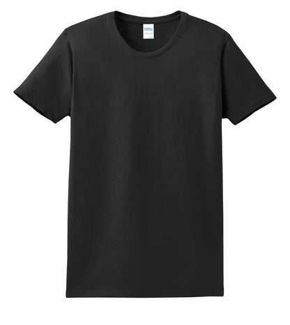 Custom Embroidered Port & Co T-Shirts  in Jet Black