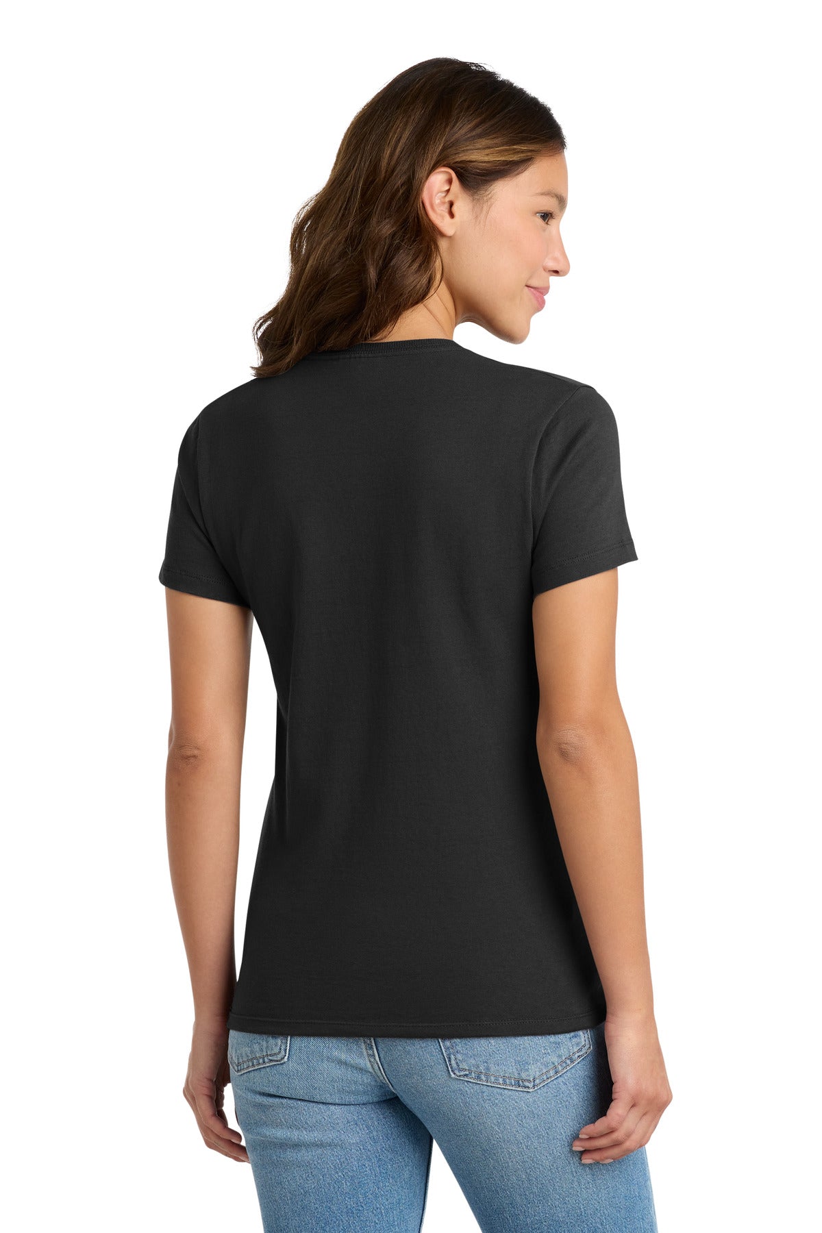 Custom Embroidered Port & Co T-Shirts  in Jet Black
