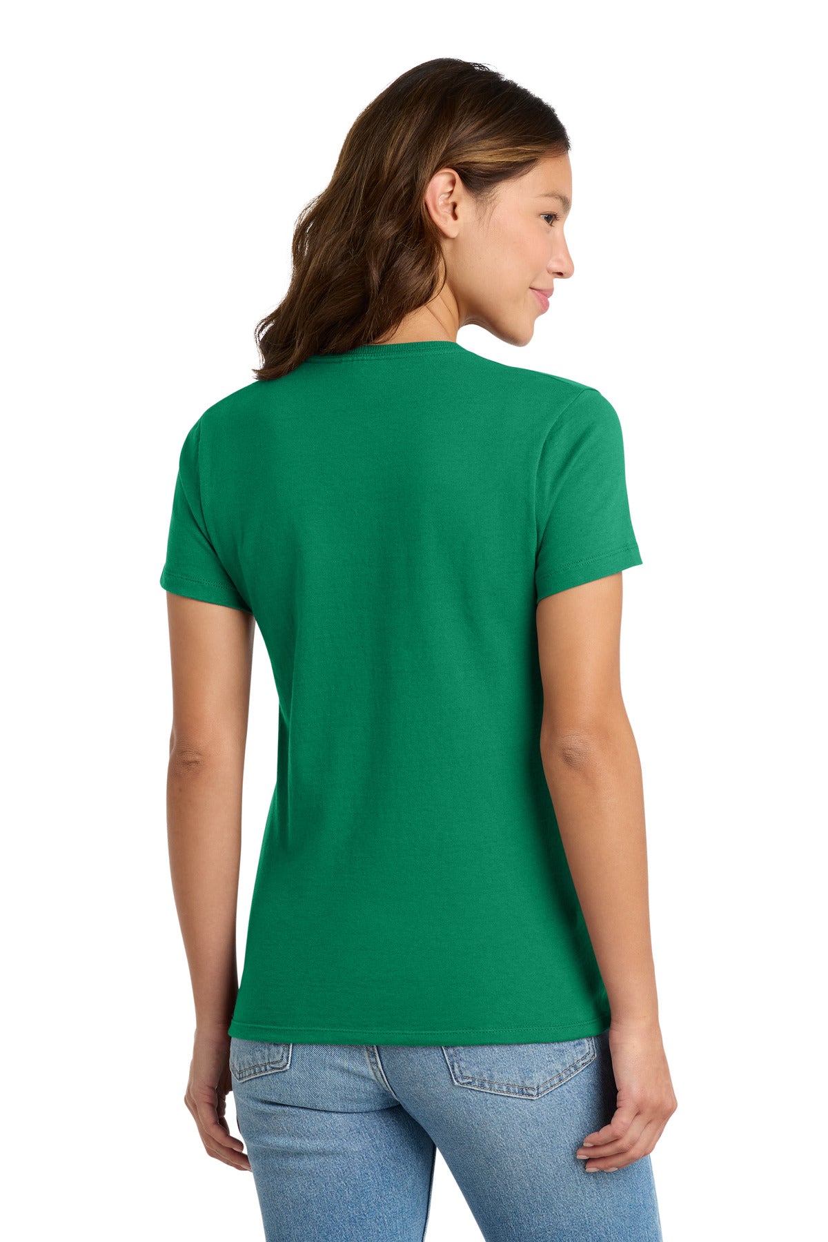 Custom Embroidered Port & Co T-Shirts  in Kelly