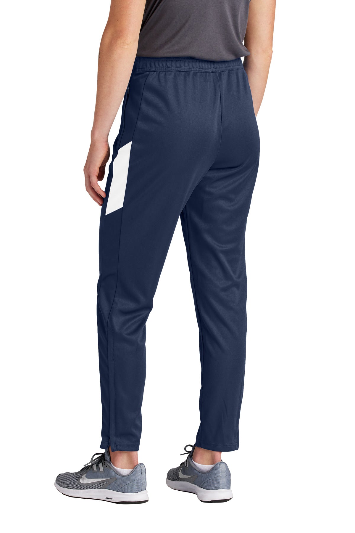 Custom Embroidered Sport-Tek Women's Travel Pant LPST800,True Navy/ White