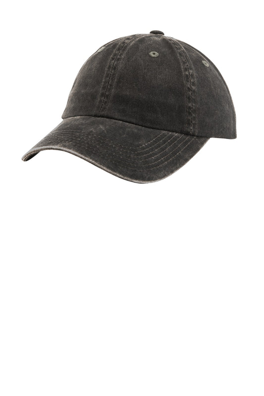 Custom Embroidered Port Authority Caps in Black