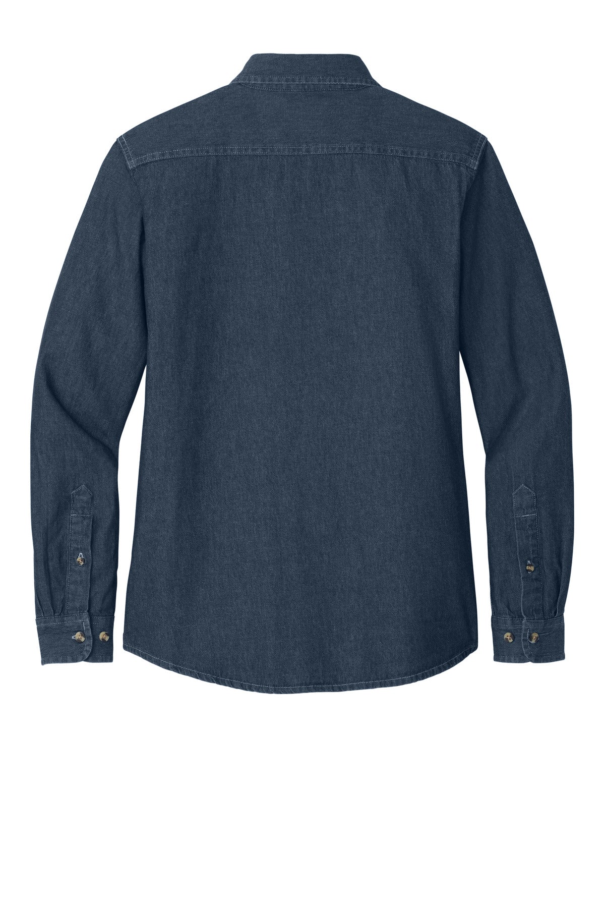 Custom Embroidered Port & Co Clothing Tops in Ink Blue