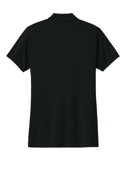 Sport-Tek Women's Competitor United Polo LST104 Black/ Gold