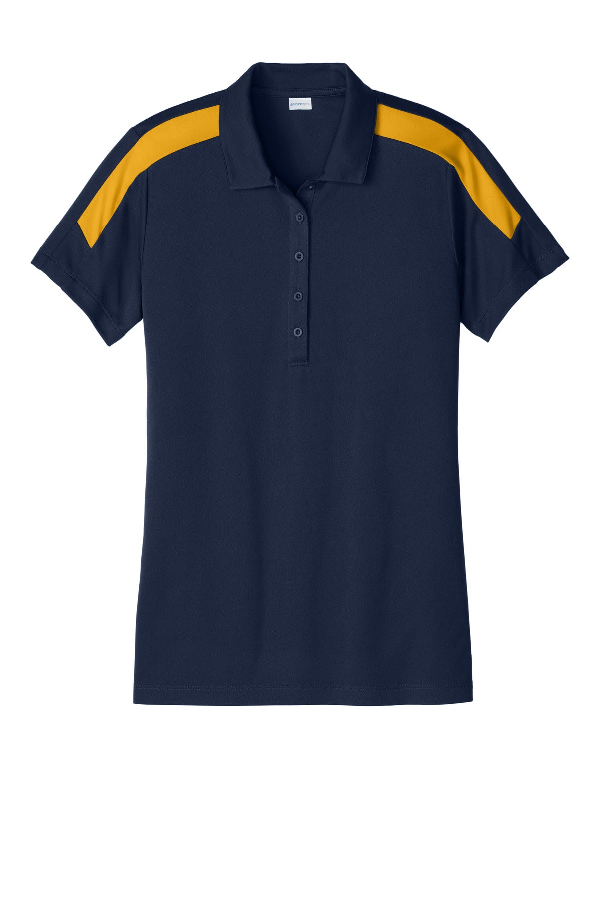 Sport-Tek Women's Competitor United Polo LST104 True Navy/ Gold