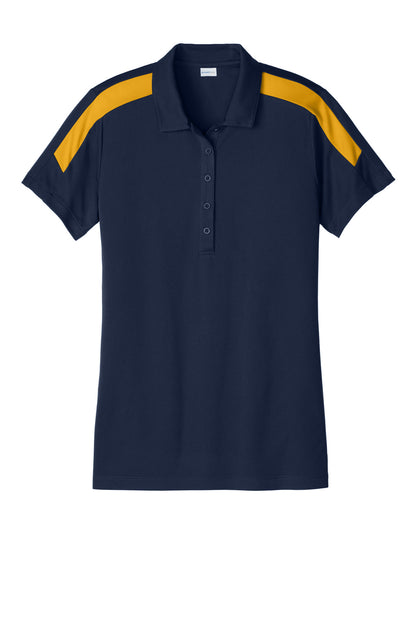 Sport-Tek Women's Competitor United Polo LST104 True Navy/ Gold