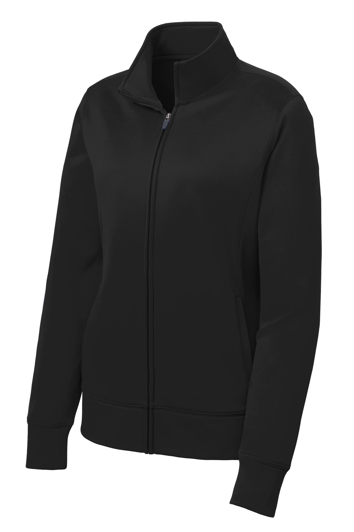 Sport-Tek Women's Sport-Wick Fleece Full-Zip Jacket.  LST241