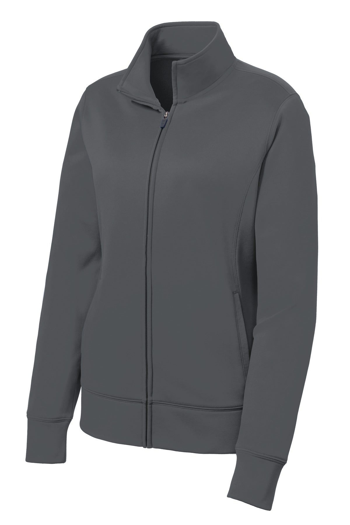 Sport-Tek Women's Sport-Wick Fleece Full-Zip Jacket.  LST241
