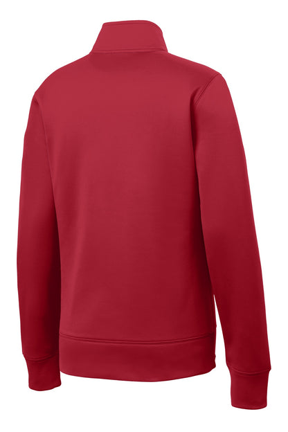 Custom Embroidered Sport-Tek Activewear in Deep Red