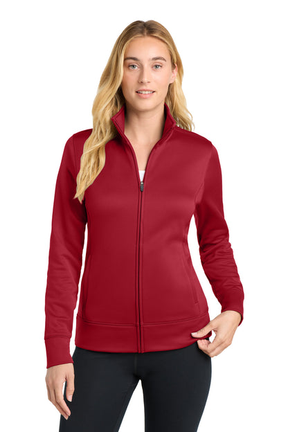 Custom Embroidered Sport-Tek Activewear in Deep Red