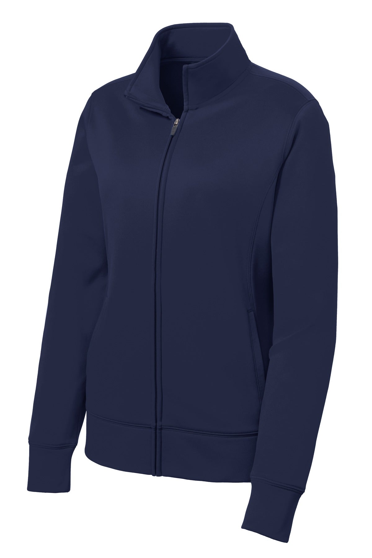 Sport-Tek Women's Sport-Wick Fleece Full-Zip Jacket.  LST241