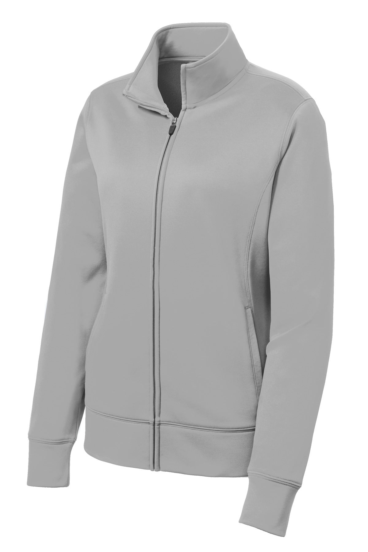 Sport-Tek Women's Sport-Wick Fleece Full-Zip Jacket.  LST241