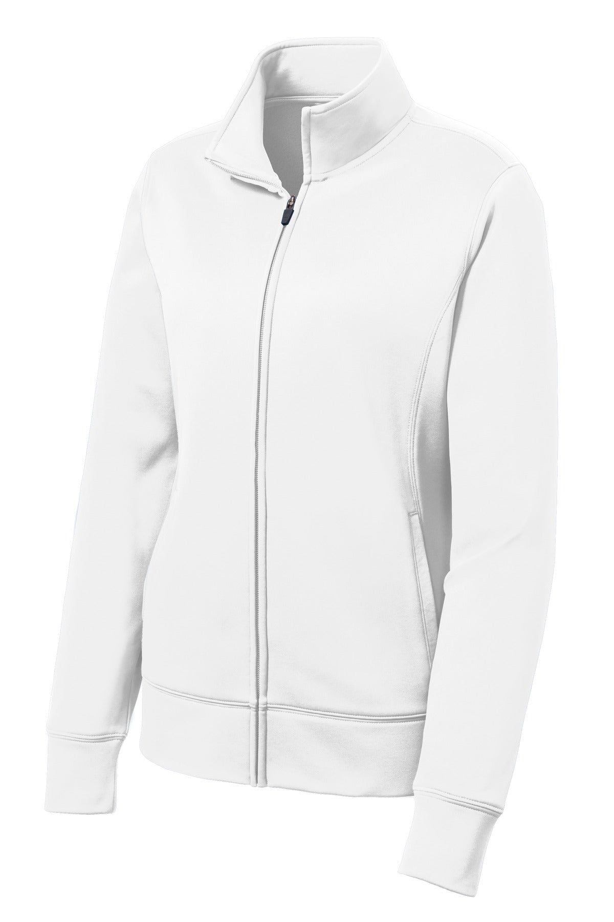 Sport-Tek Women's Sport-Wick Fleece Full-Zip Jacket.  LST241