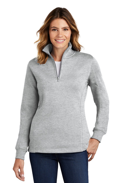 Sport-Tek Women's 1/4-Zip Sweatshirt. LST253
