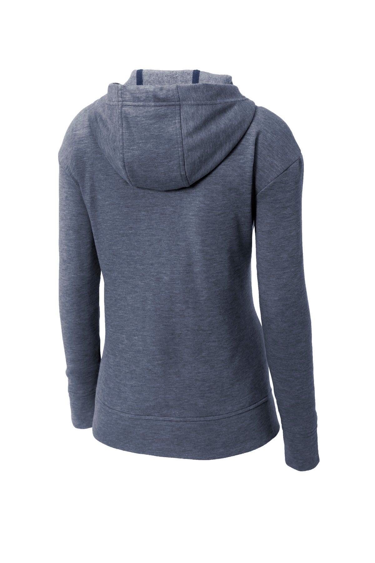 Sport-Tek  Women's PosiCharge  Tri-Blend Wicking Fleece Full-Zip Hooded Jacket LST293