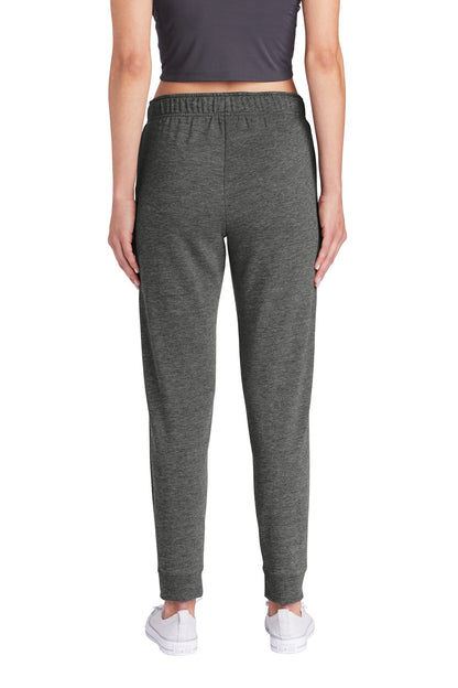 Custom Embroidered Sport-Tek  Women's PosiCharge  Tri-Blend Wicking Fleece Jogger LST299,Dark Grey Heather