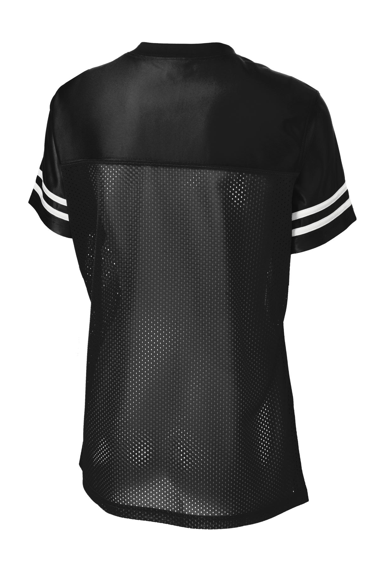 Custom Embroidered Sport-Tek Activewear in Black/ White