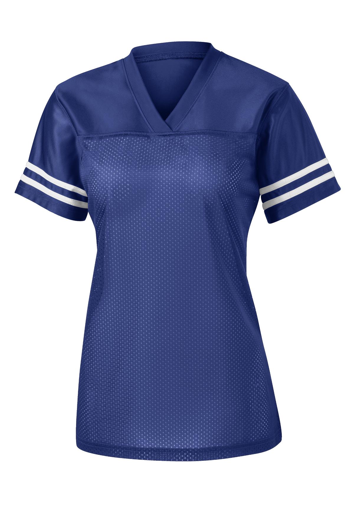 Custom Embroidered Sport-Tek Activewear in True Royal/ White
