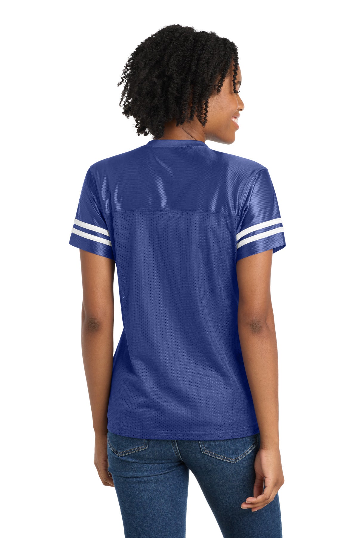 Custom Embroidered Sport-Tek Activewear in True Royal/ White