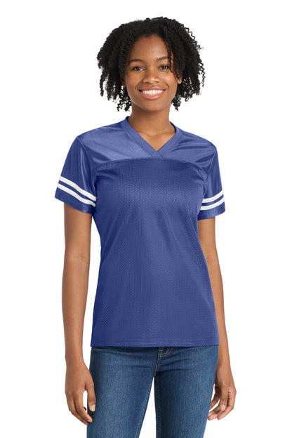 Custom Embroidered Sport-Tek Activewear in True Royal/ White