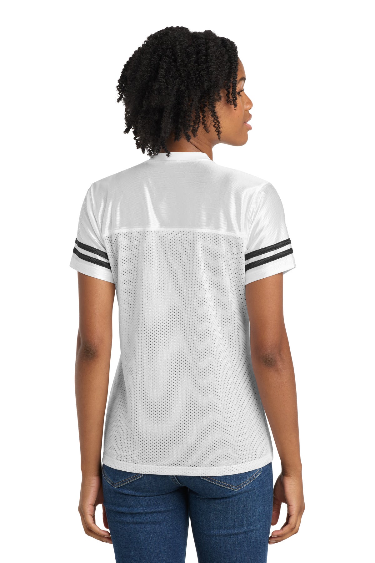 Custom Embroidered Sport-Tek Activewear in White/ Black