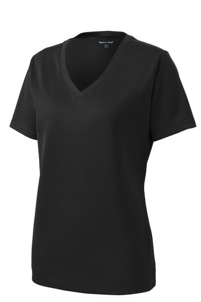 Sport-Tek Women's PosiCharge RacerMesh V-Neck Tee. LST340