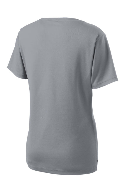 Sport-Tek Women's PosiCharge RacerMesh V-Neck Tee. LST340